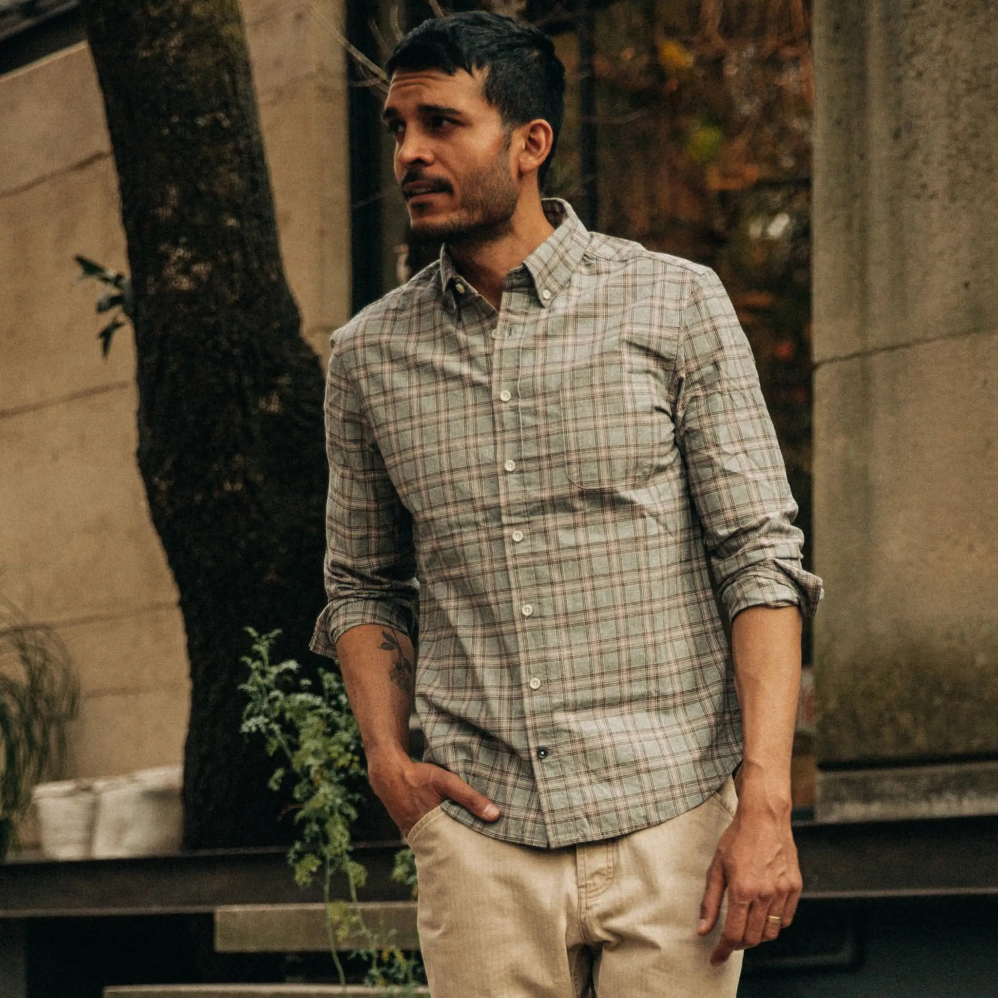 The Jack in Pebble Plaid sold by Taylor Stitch product image thumbnail 5