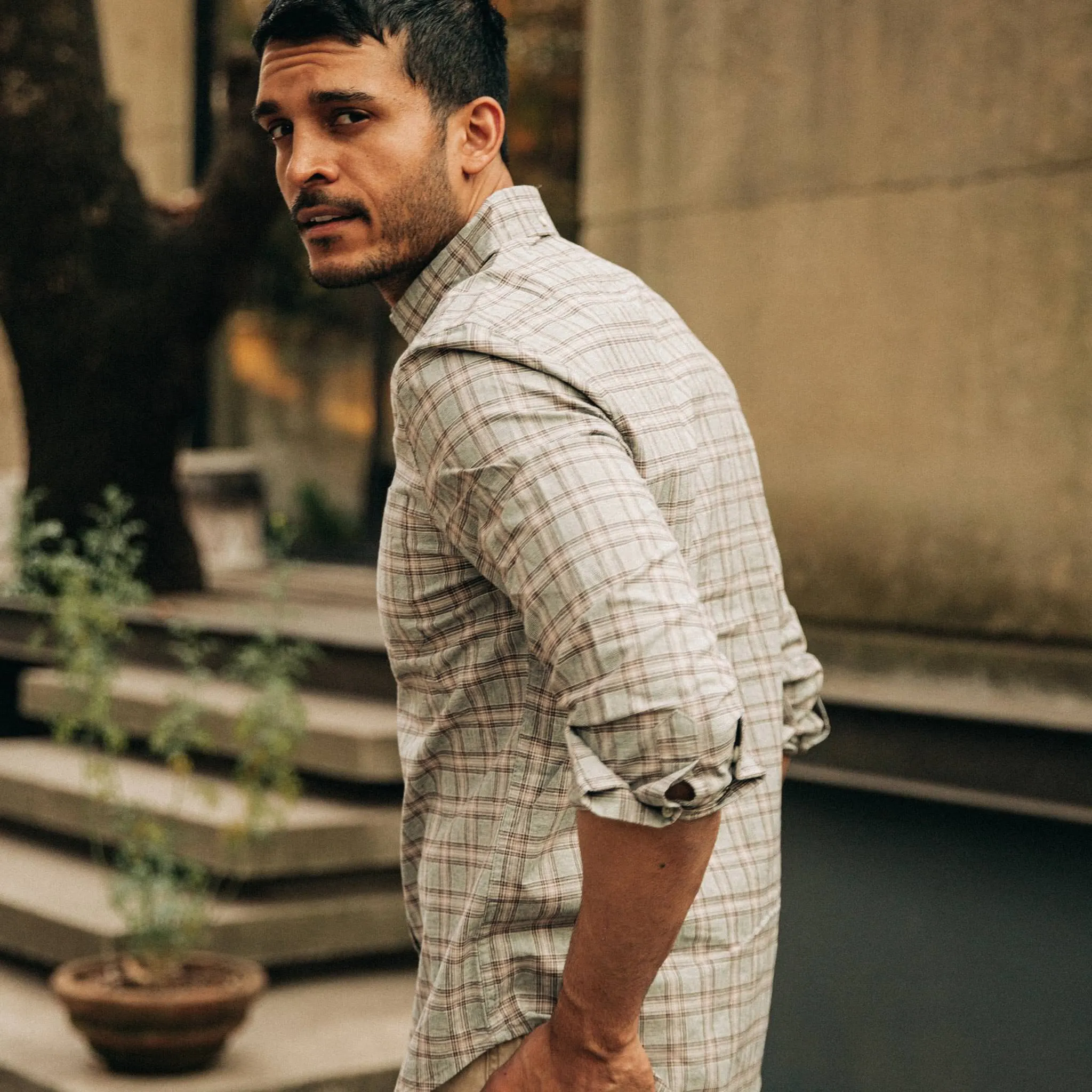 The Jack in Pebble Plaid sold by Taylor Stitch product image thumbnail 4