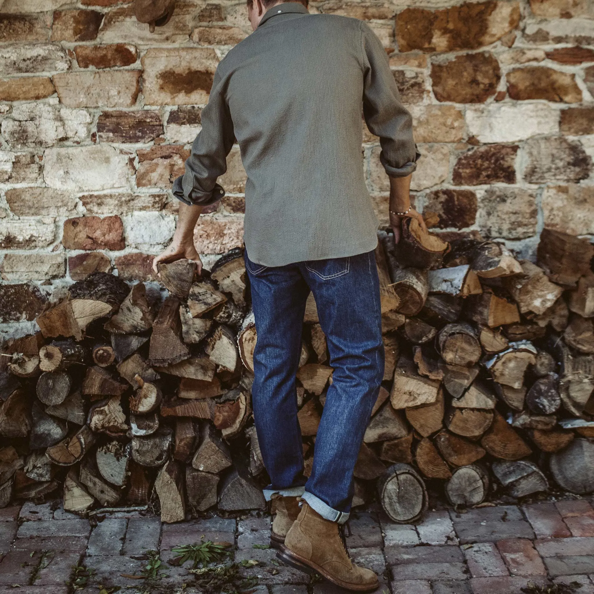The Democratic Jean in 3 Month Rinse Selvage sold by Taylor Stitch product image thumbnail 5