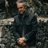 The Long Haul Jacket in Black Selvage sold by Taylor Stitch