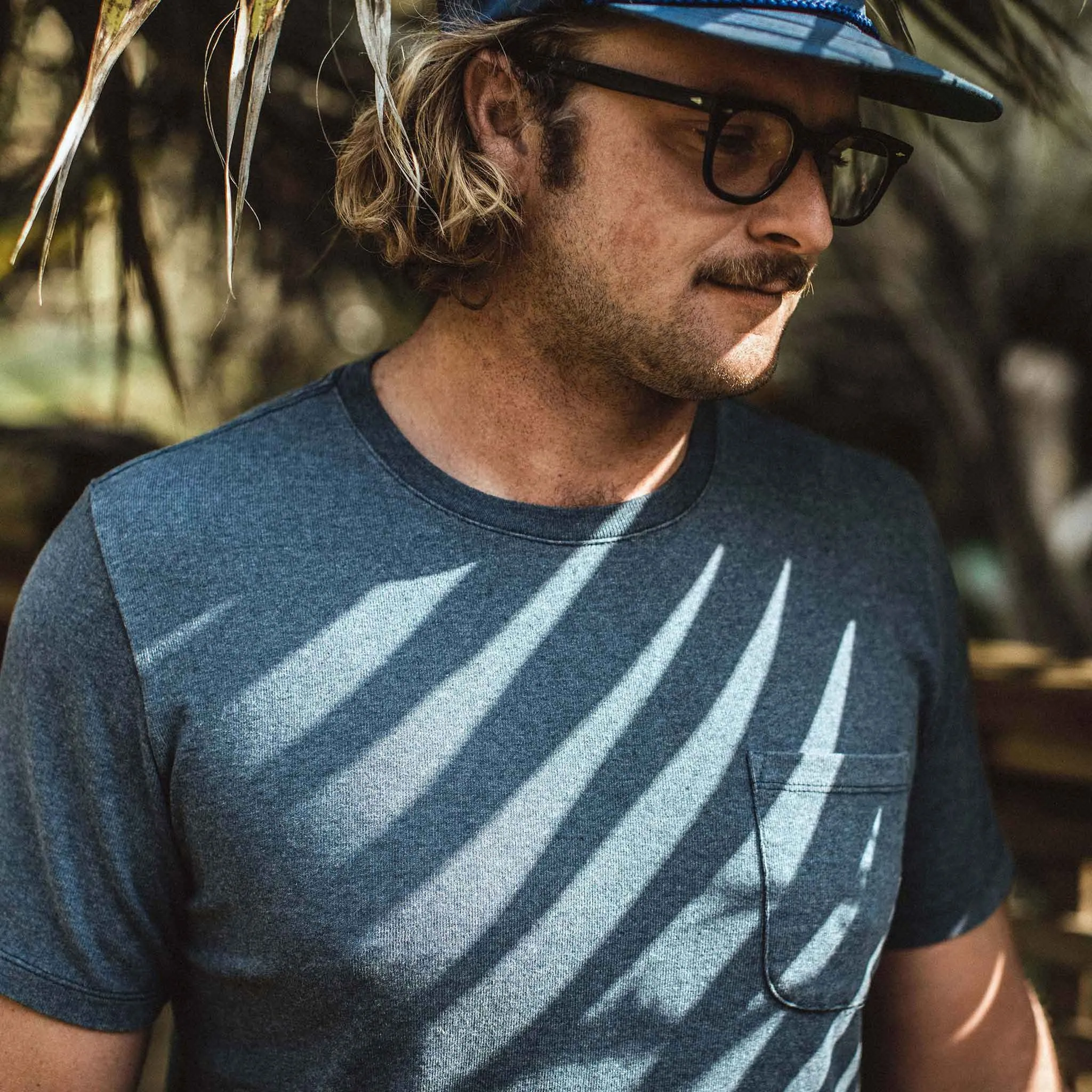 The Heavy Bag Tee in Dusty Blue sold by Taylor Stitch product image thumbnail 3