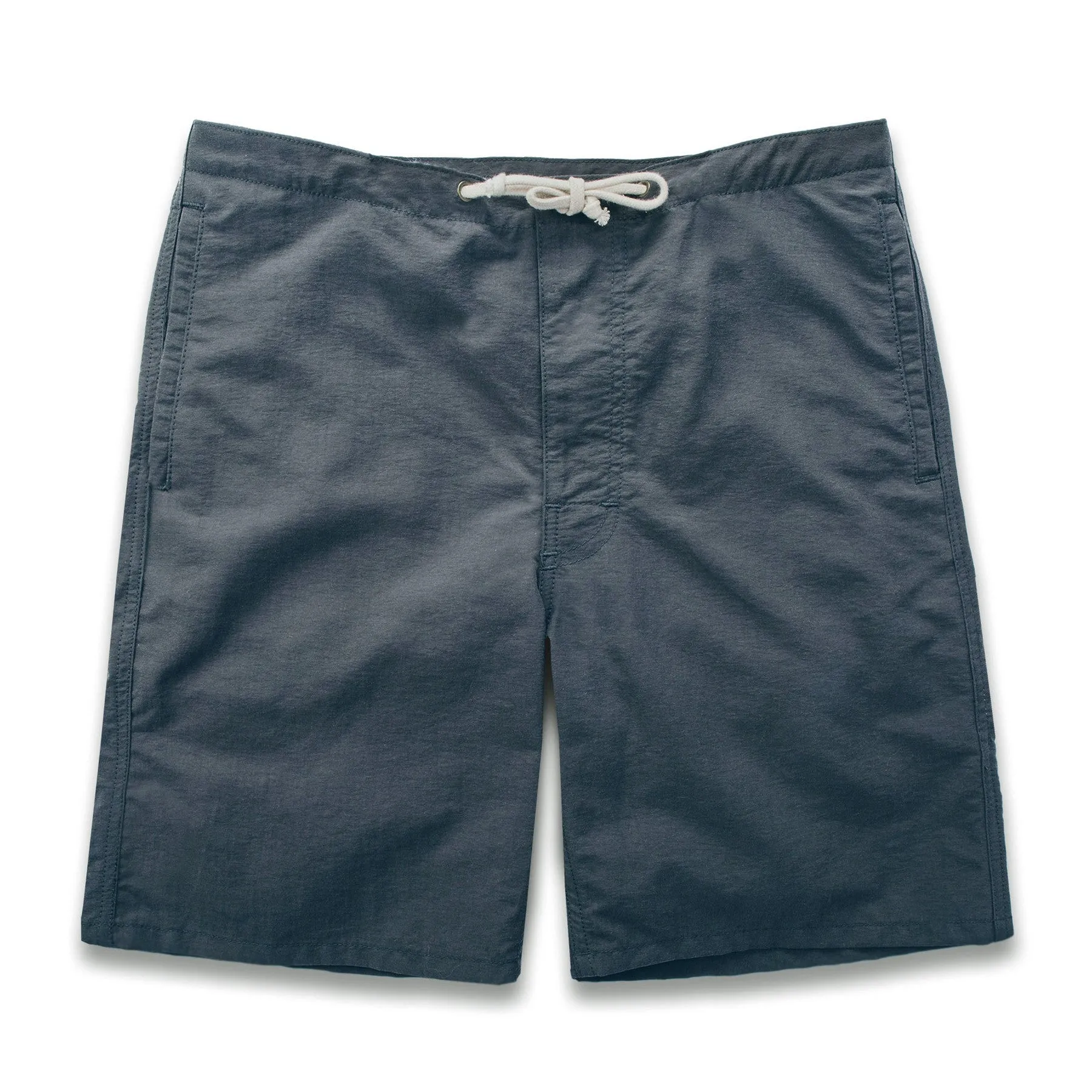 The Surf Trunk in Steel sold by Taylor Stitch