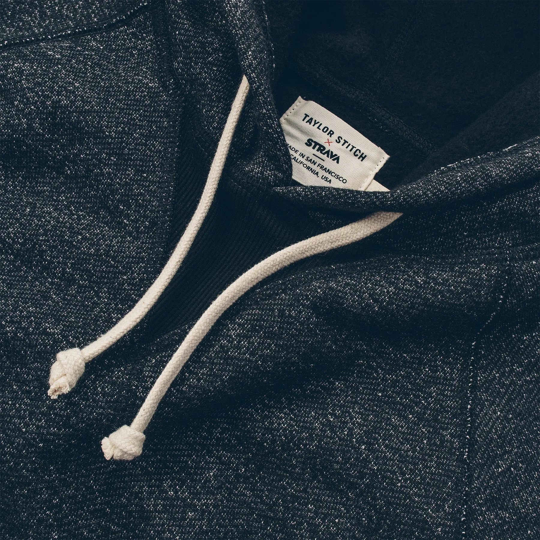 The Hoodie in Charcoal Fleck Fleece sold by Taylor Stitch product image thumbnail 5