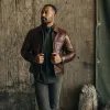 The Moto Jacket in Espresso Steerhide sold by Taylor Stitch