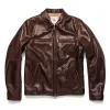 The Moto Jacket in Espresso Steerhide sold by Taylor Stitch