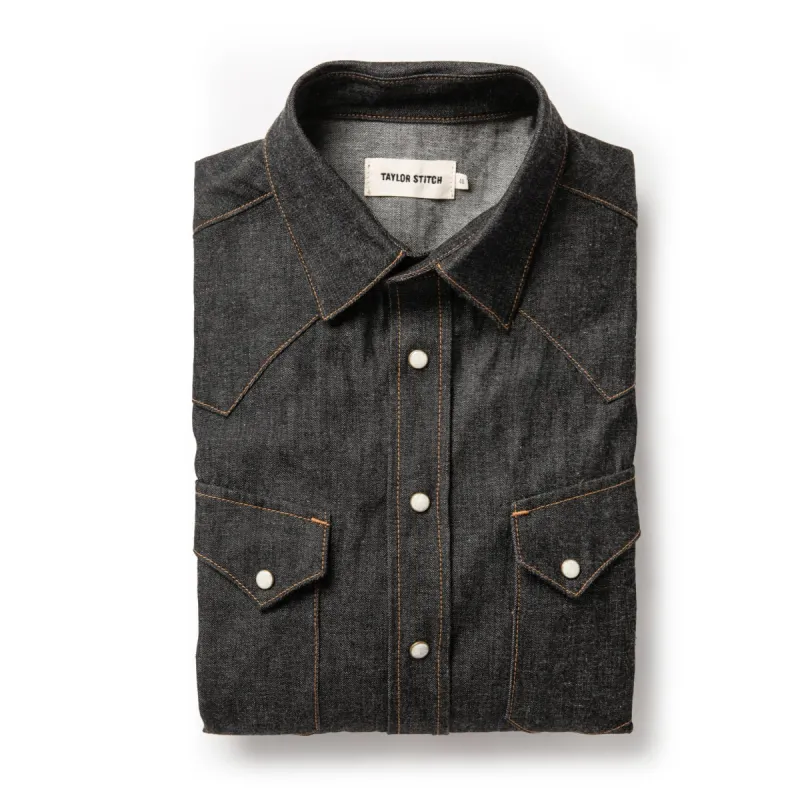 The Western Shirt in Nihon Menpu Reserve Selvage sold by Taylor Stitch