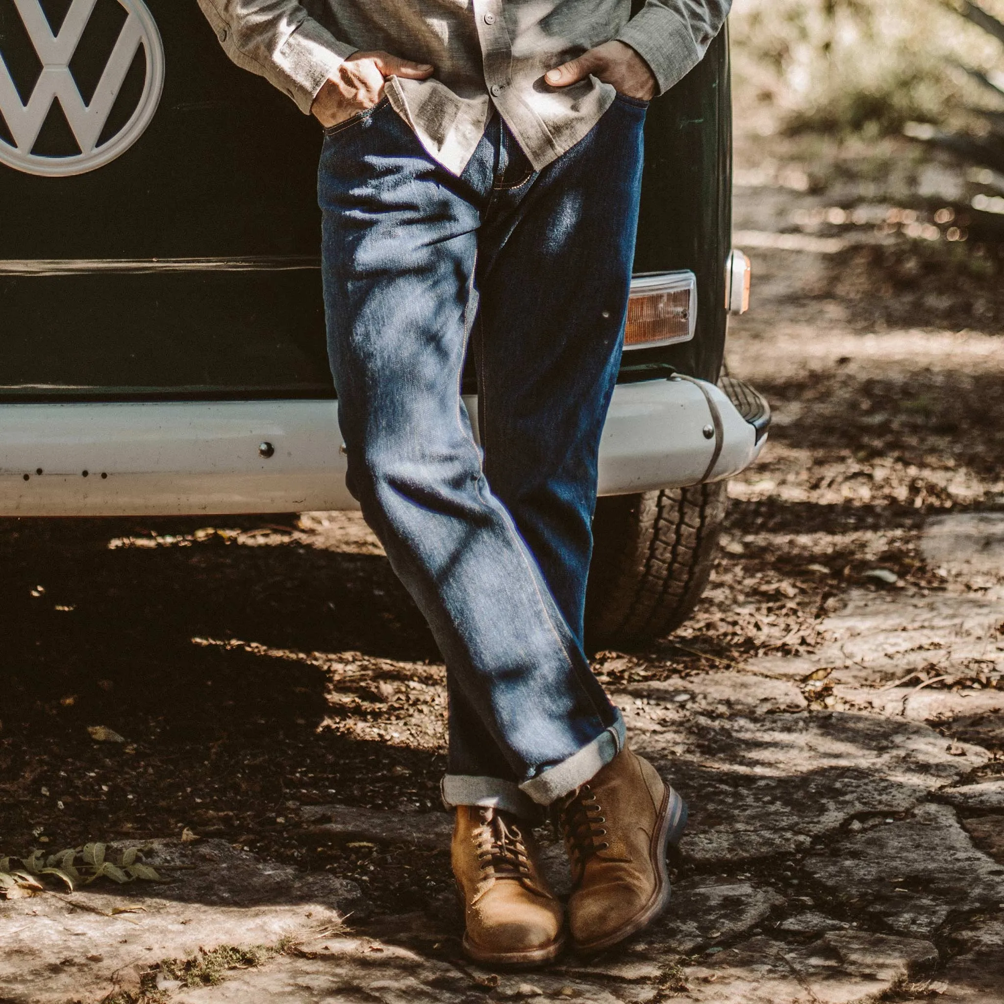 The Slim Jean in 3 Month Rinse Selvage sold by Taylor Stitch product image thumbnail 5