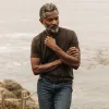 The Cotton Hemp Tee in Soil sold by Taylor Stitch