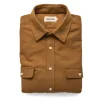 The Yosemite Shirt in British Khaki sold by Taylor Stitch