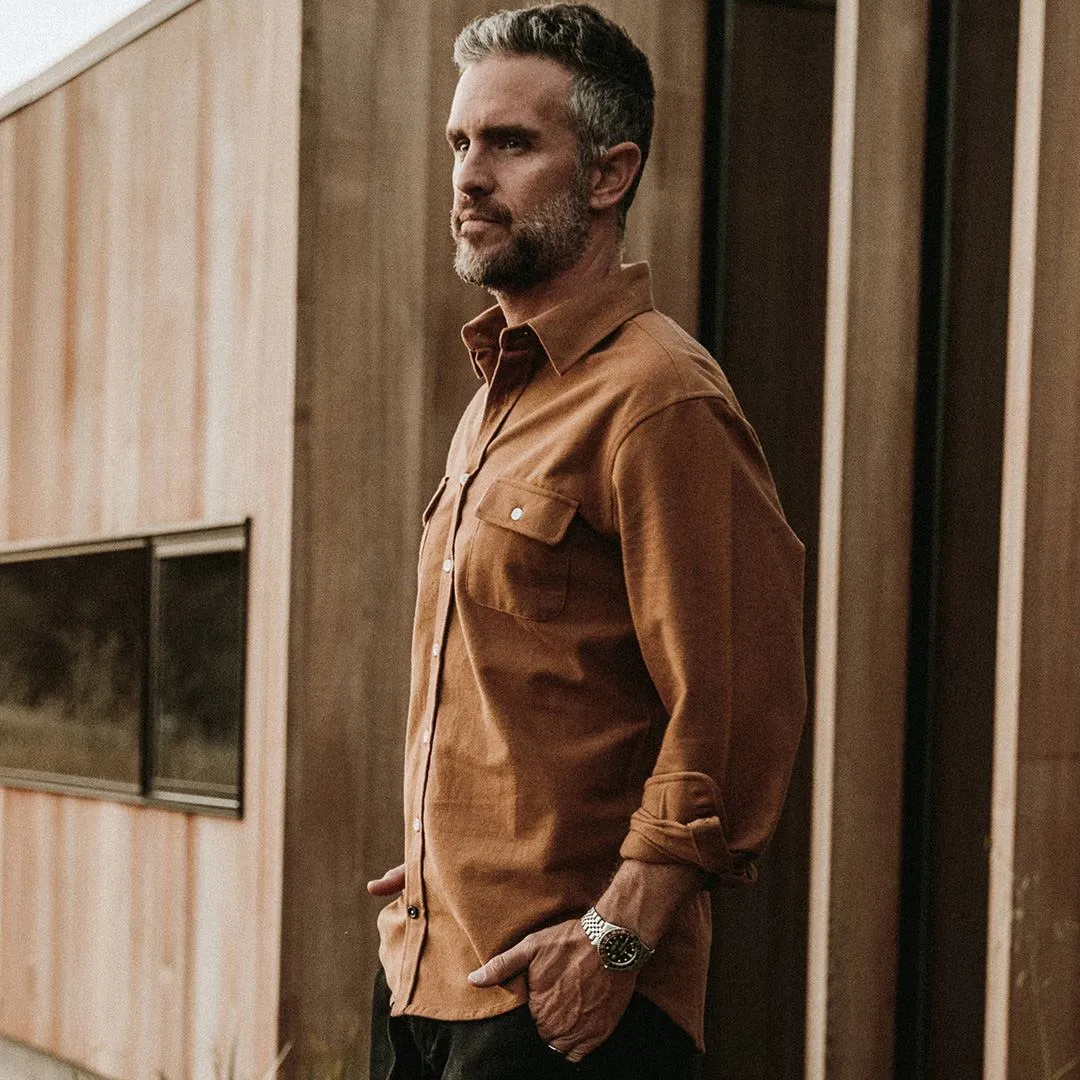 The Yosemite Shirt in British Khaki sold by Taylor Stitch product image thumbnail 4