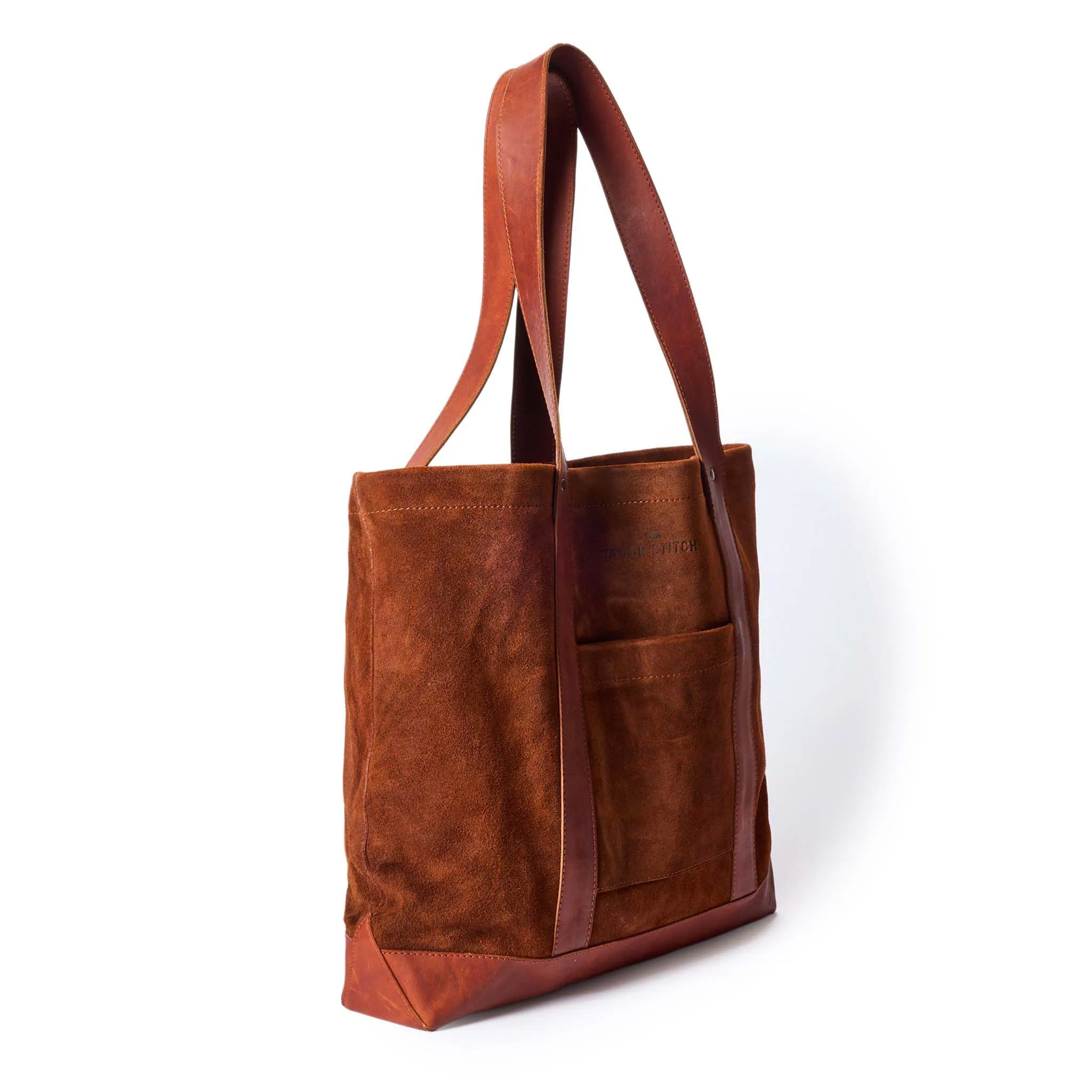 The Roughout Tote in Chocolate Suede sold by Taylor Stitch product image thumbnail 4