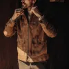 The James Jacket in Vintage Tan Suede sold by Taylor Stitch