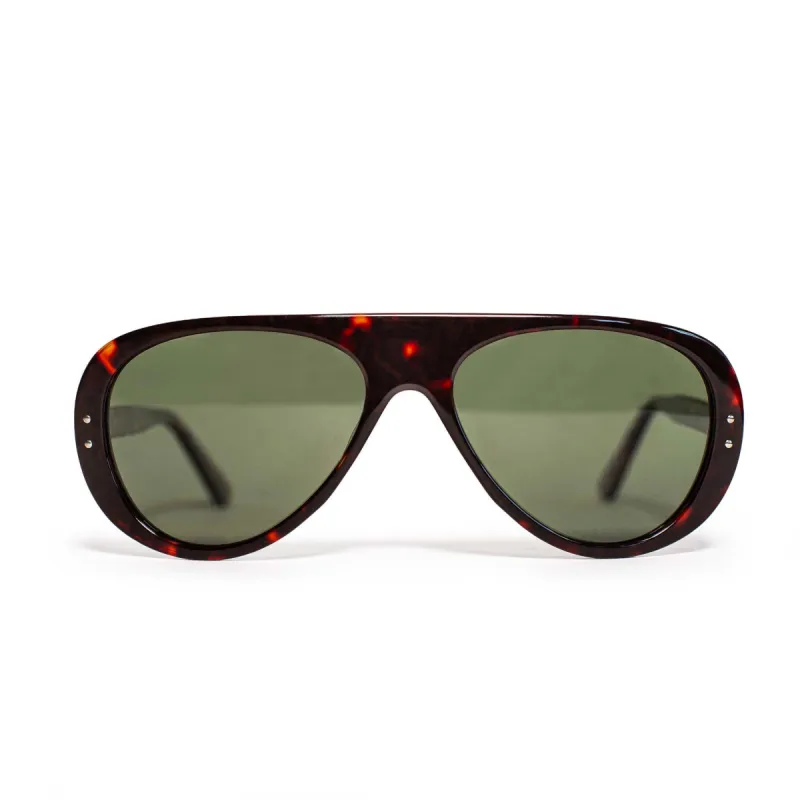 The Surf Aviator in Dark Tortoise sold by Taylor Stitch