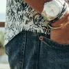 The Democratic Jean in Organic Selvage 12-month Wash sold by Taylor Stitch