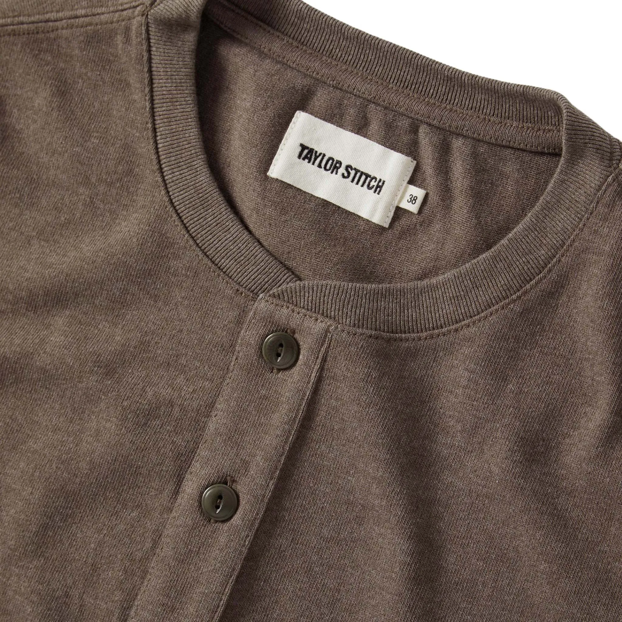 The Heavy Bag Henley in Walnut sold by Taylor Stitch product image thumbnail 5