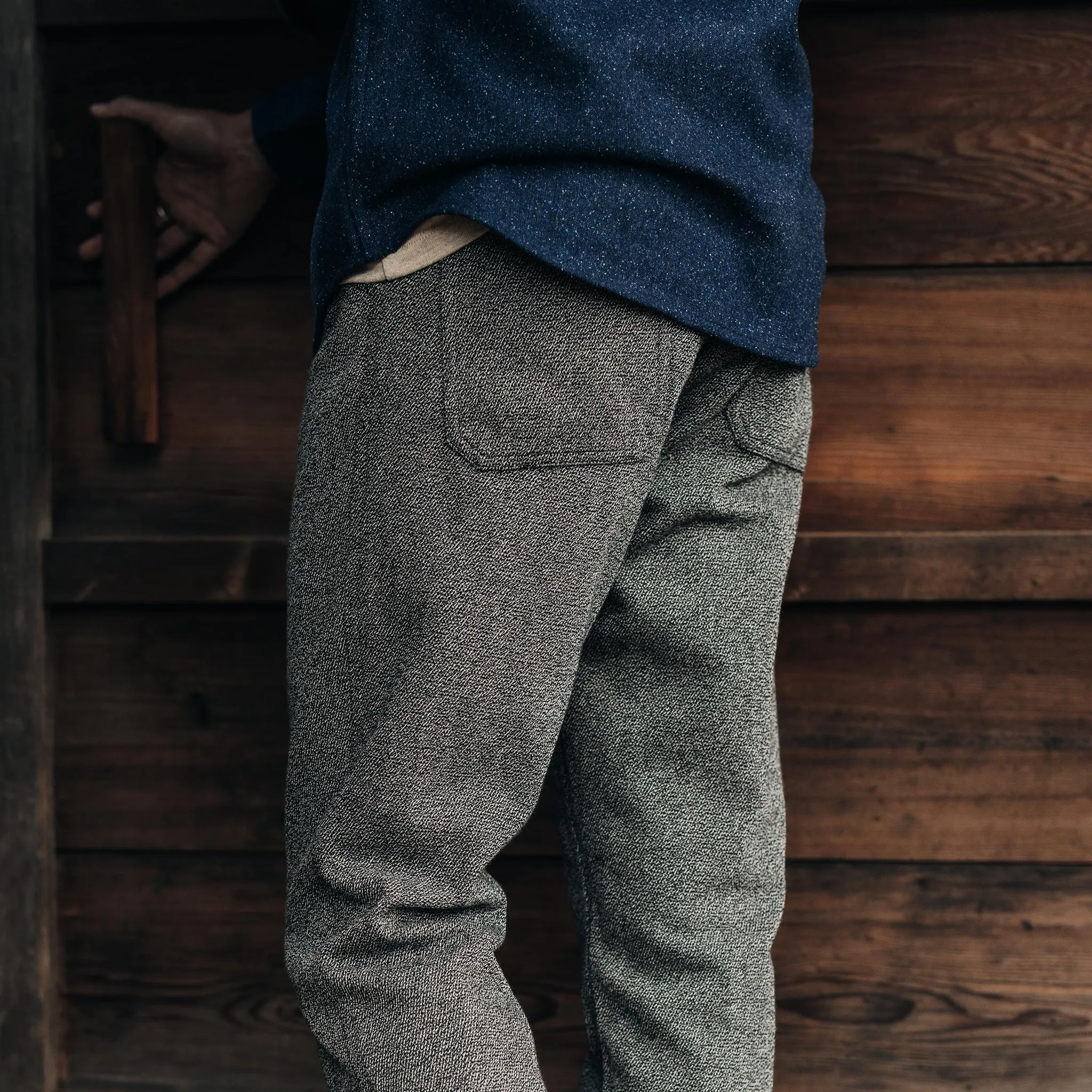 The Camp Pant in Indigo Salt and Pepper sold by Taylor Stitch product image thumbnail 4