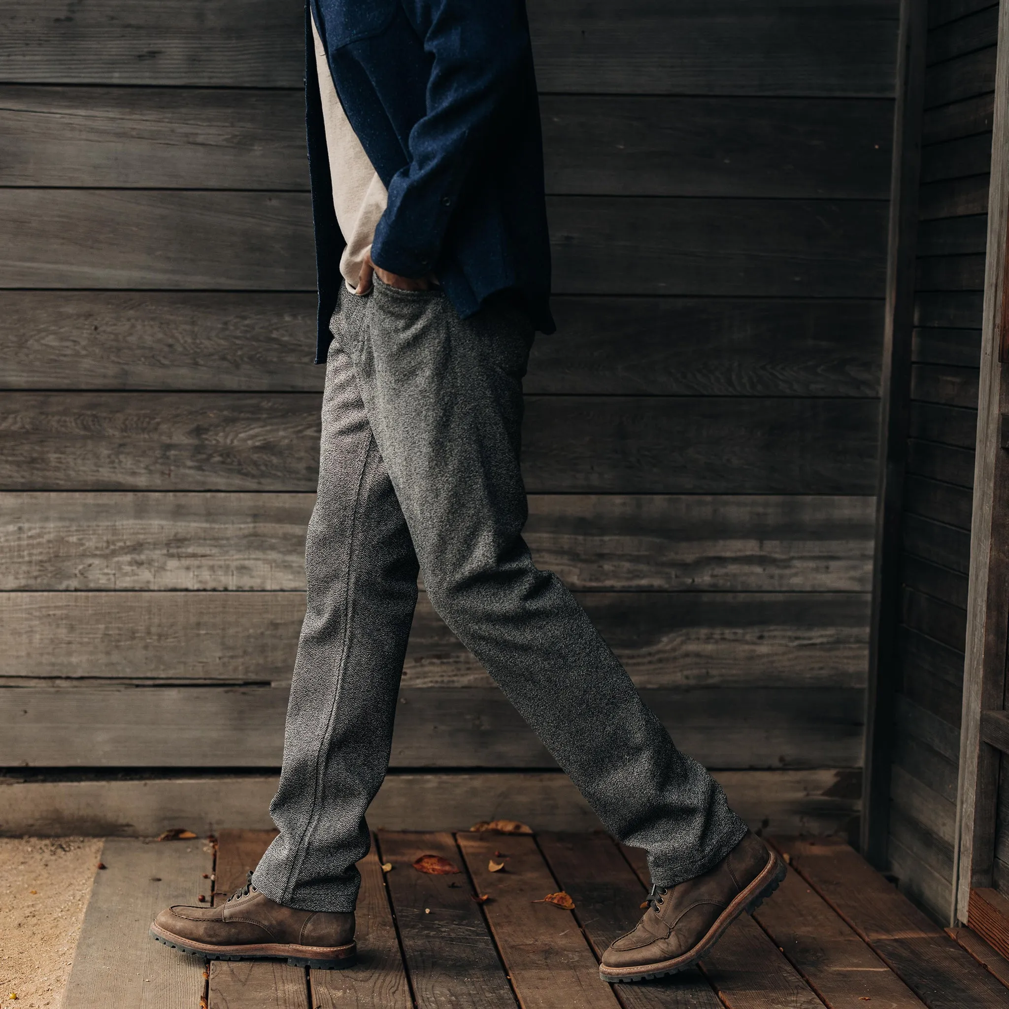 The Camp Pant in Indigo Salt and Pepper sold by Taylor Stitch product image thumbnail 3