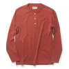 The Heavy Bag Henley in Engine sold by Taylor Stitch