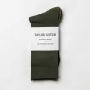 The Merino Sock in Olive sold by Taylor Stitch