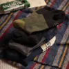 The Merino Sock in Olive sold by Taylor Stitch