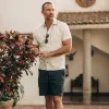The Apres Short in Navy Hemp sold by Taylor Stitch