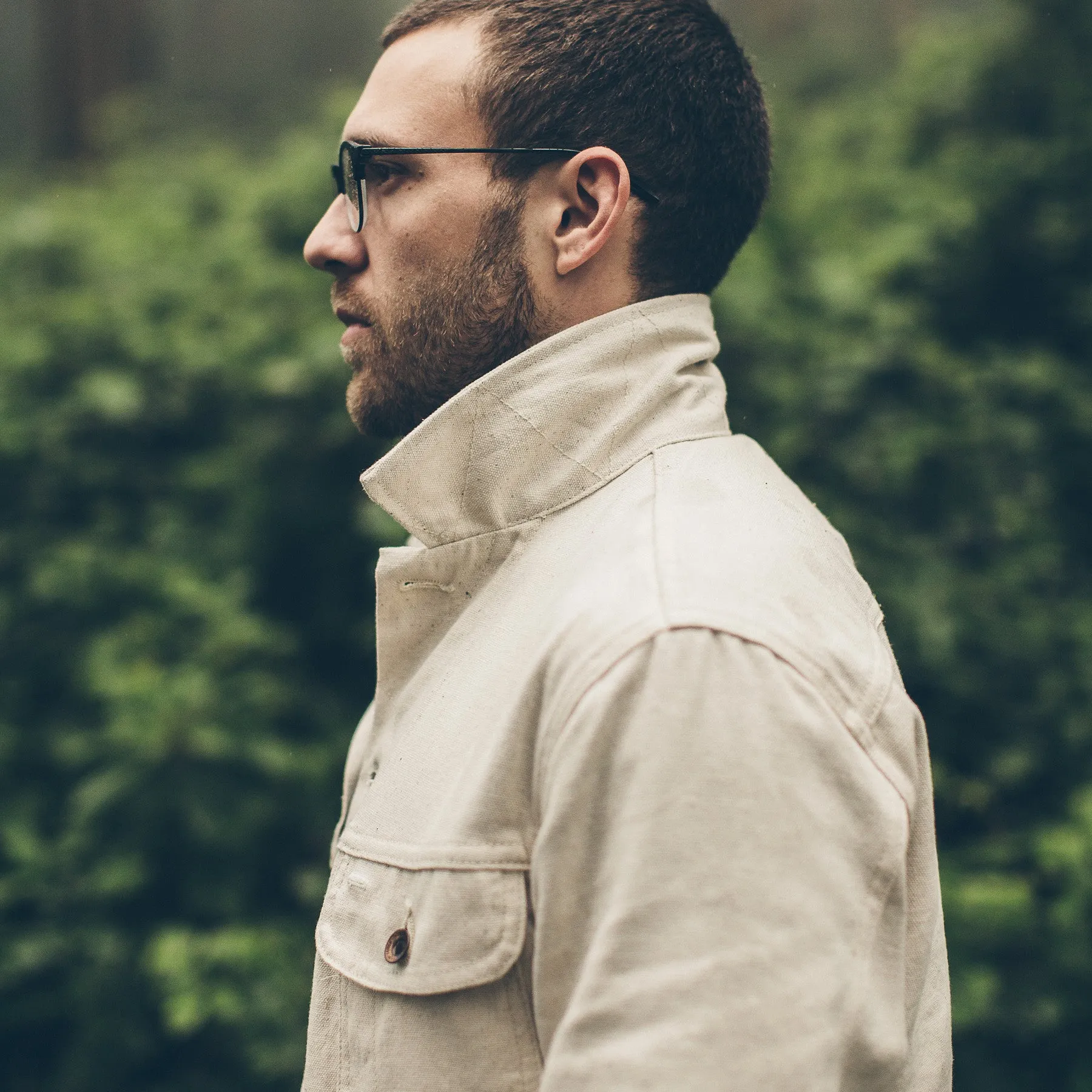 The Long Haul Jacket in Natural Selvage Canvas sold by Taylor Stitch product image thumbnail 5