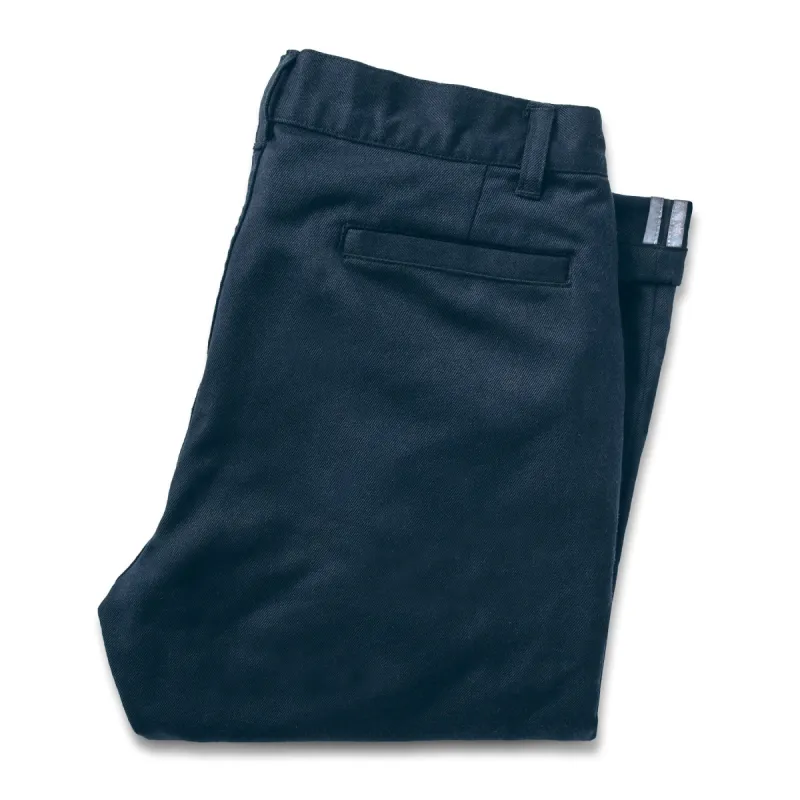 The Frank Chino in Navy sold by Taylor Stitch