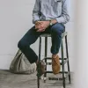 The Democratic Chino in Navy sold by Taylor Stitch