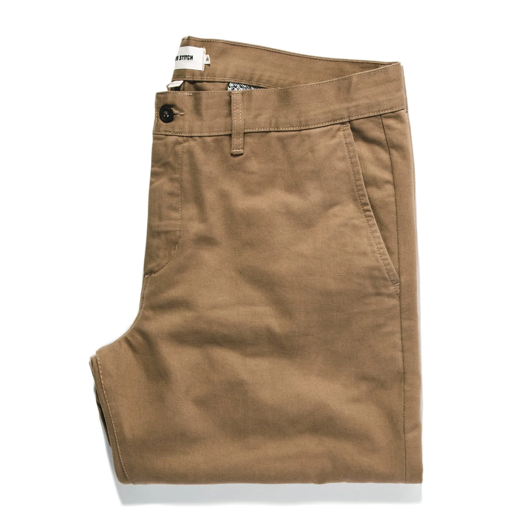 The Democratic Chino in Khaki sold by Taylor Stitch