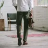 The Democratic Chino in Olive sold by Taylor Stitch