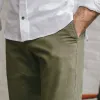 The Democratic Chino in Olive sold by Taylor Stitch