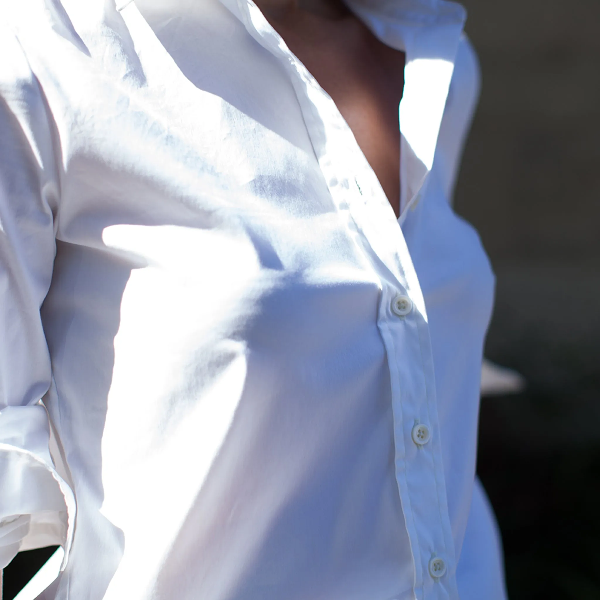 The Katherine in White Pinpoint Oxford sold by Taylor Stitch product image thumbnail 3
