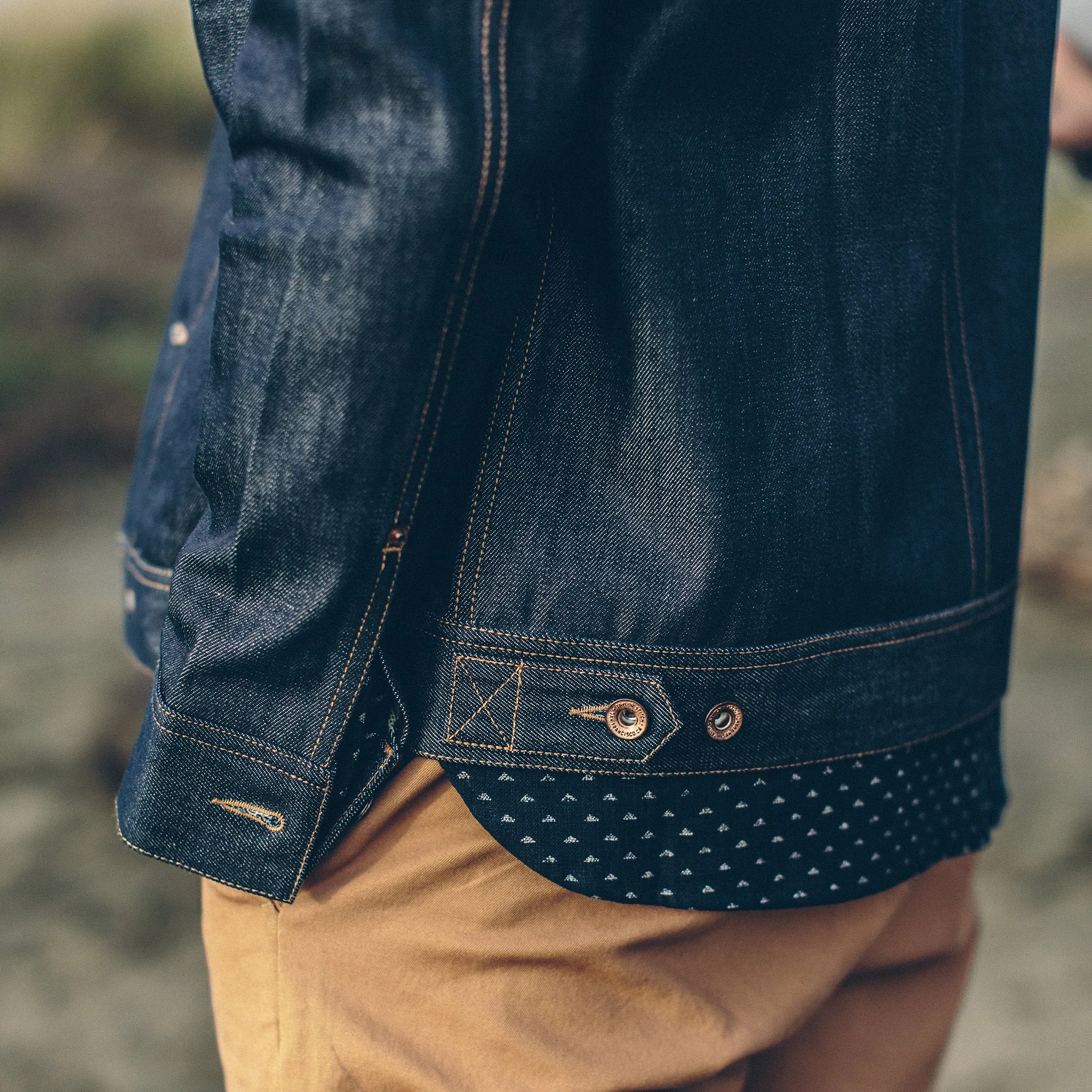 The Long Haul Jacket in Organic '68 Selvage sold by Taylor Stitch product image thumbnail 5