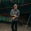 The Utility Shirt in Indigo Crosshatch sold by Taylor Stitch