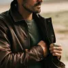 The Hangar Jacket in Espresso sold by Taylor Stitch