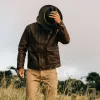 The Hangar Jacket in Espresso sold by Taylor Stitch