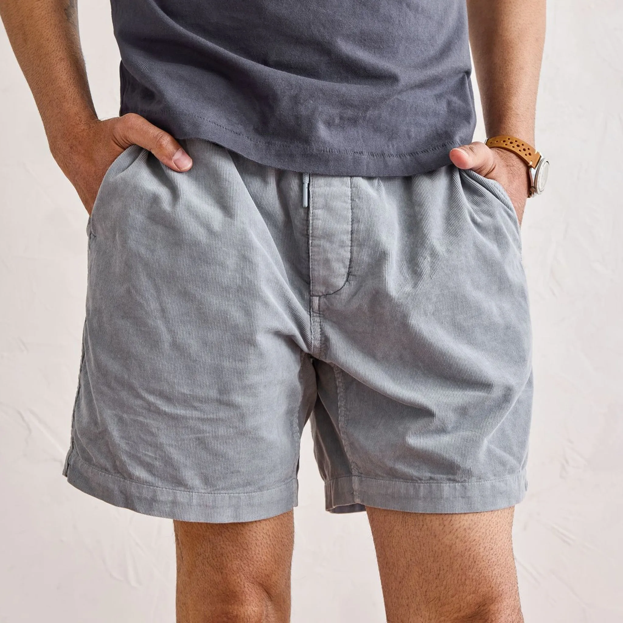 The Apres Short in Tradewinds Micro Cord sold by Taylor Stitch product image thumbnail 2