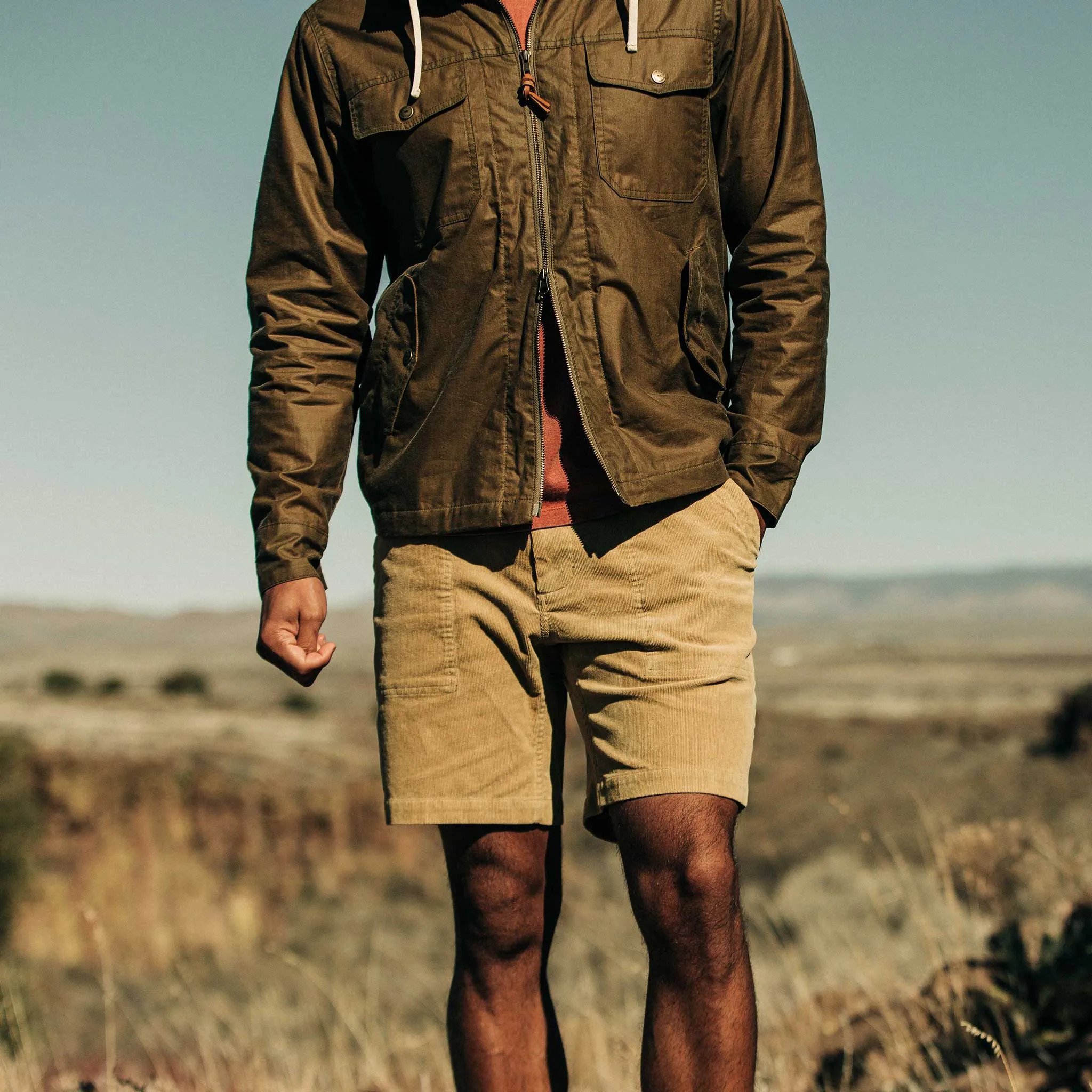 The Trail Short in Khaki Cord sold by Taylor Stitch product image thumbnail 2