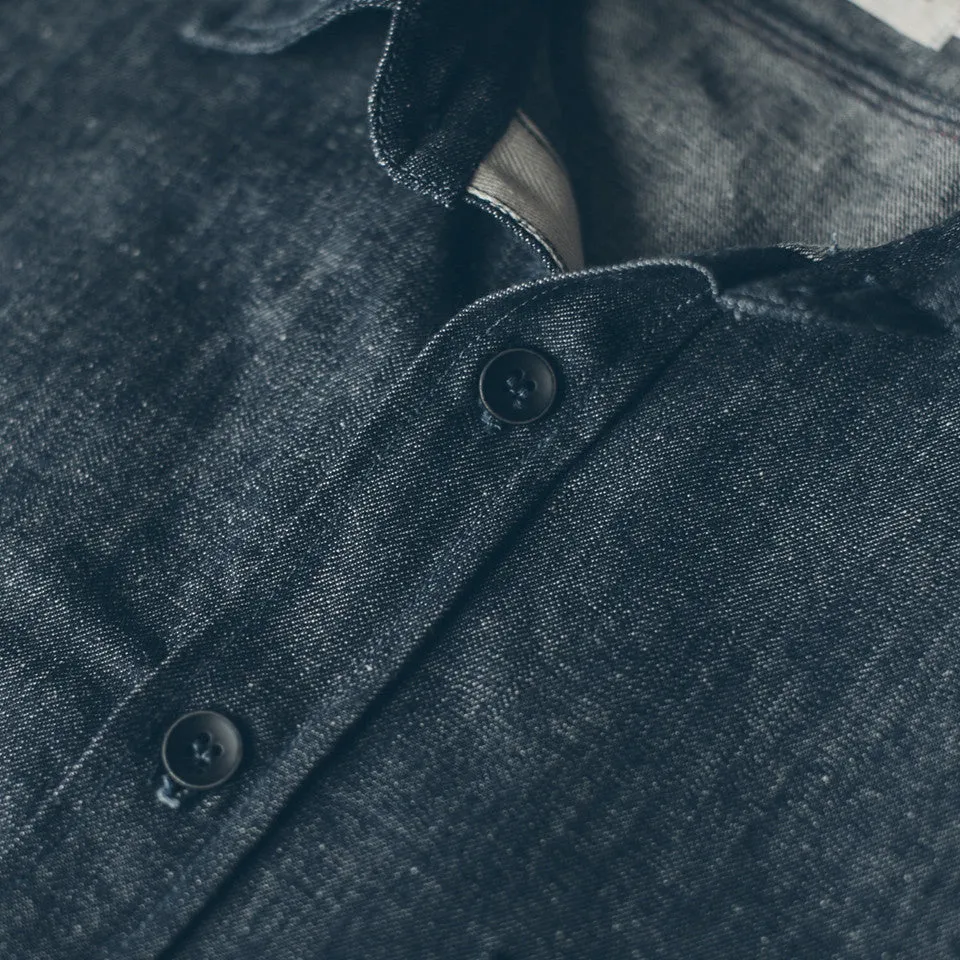 The Utility Shirt in Swift Mills Denim sold by Taylor Stitch product image thumbnail 2