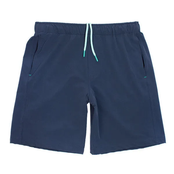 The Myles Everyday Short in River sold by Taylor Stitch