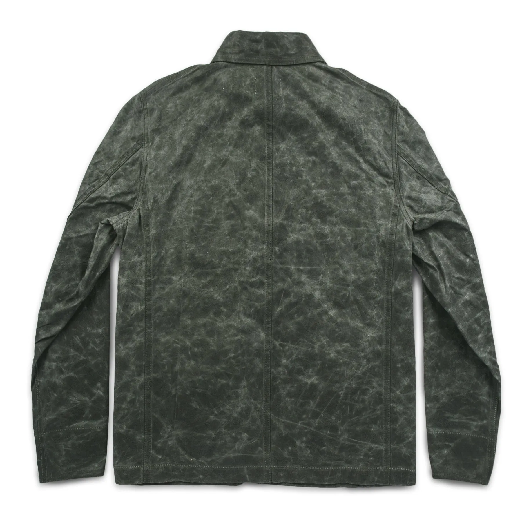 The Project Jacket in Olive Beeswaxed Canvas sold by Taylor Stitch product image thumbnail 3
