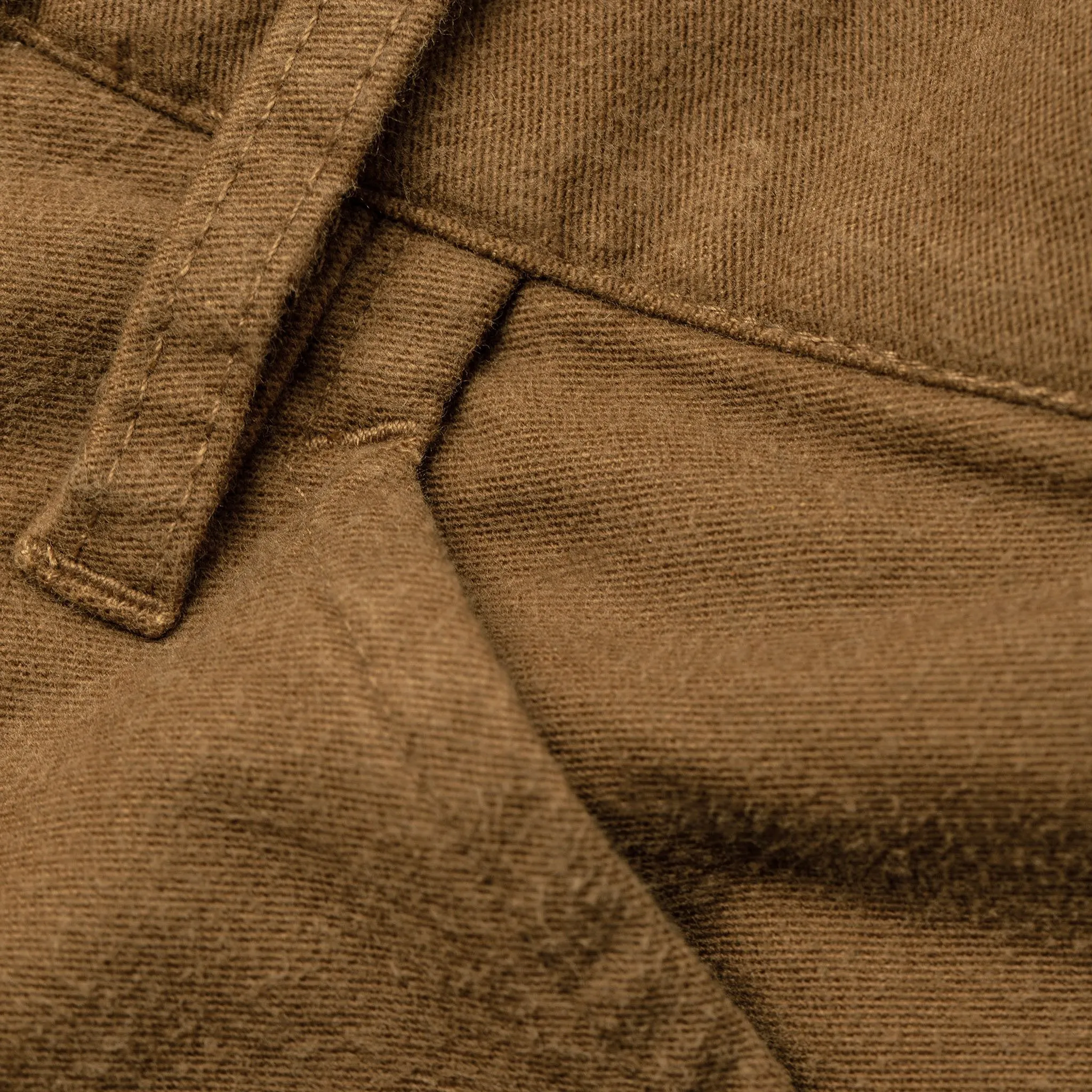 The Camp Pant in British Khaki Moleskin sold by Taylor Stitch product image thumbnail 2