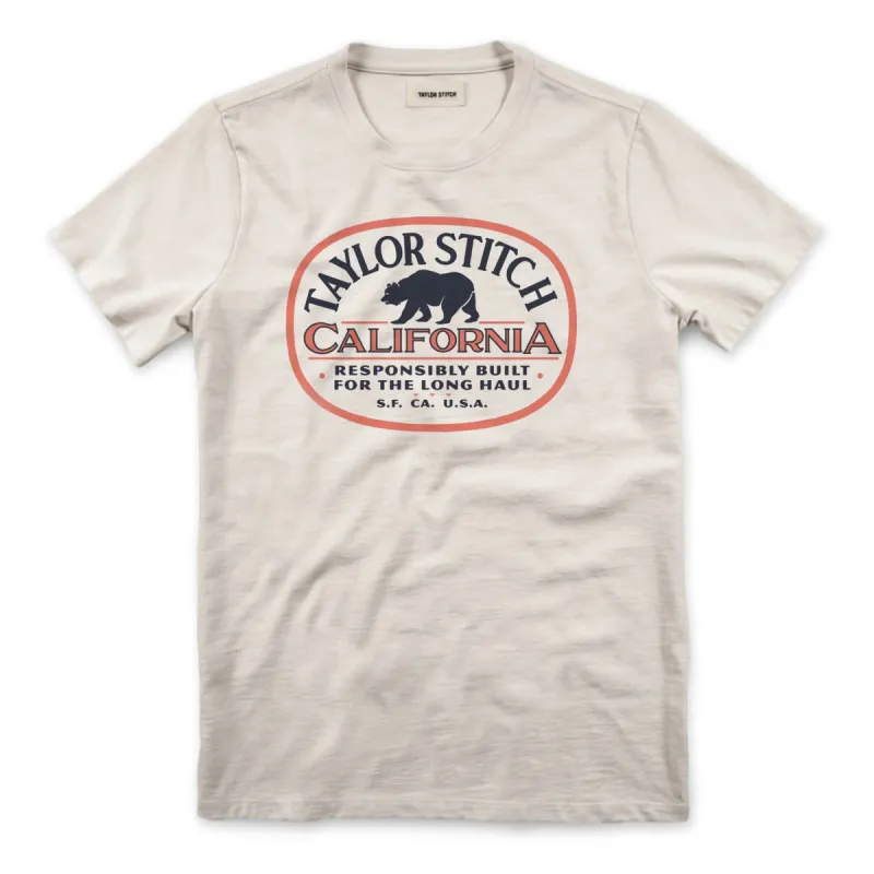 The Heavy Bag Tee in Vintage California sold by Taylor Stitch