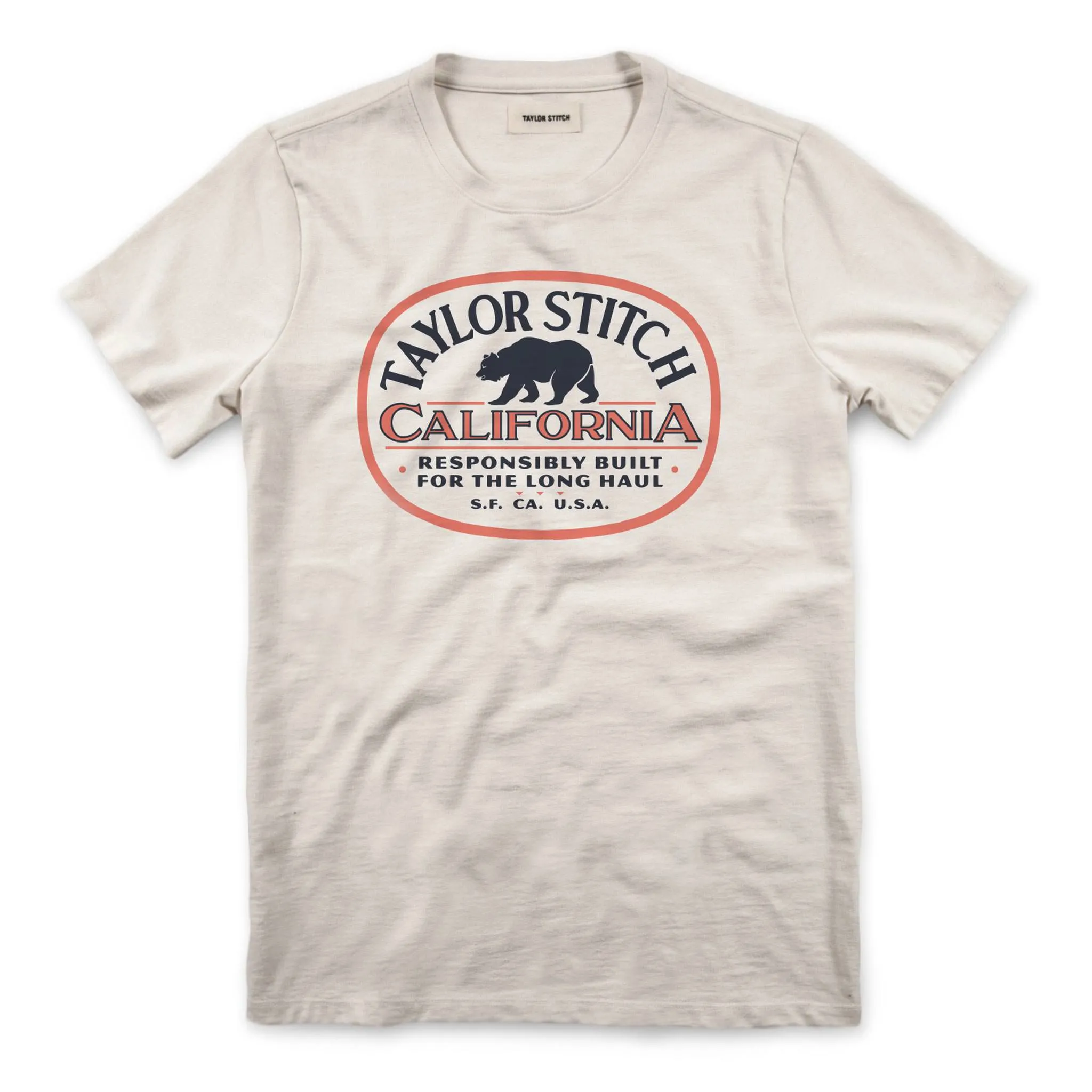 The Heavy Bag Tee in Vintage California sold by Taylor Stitch