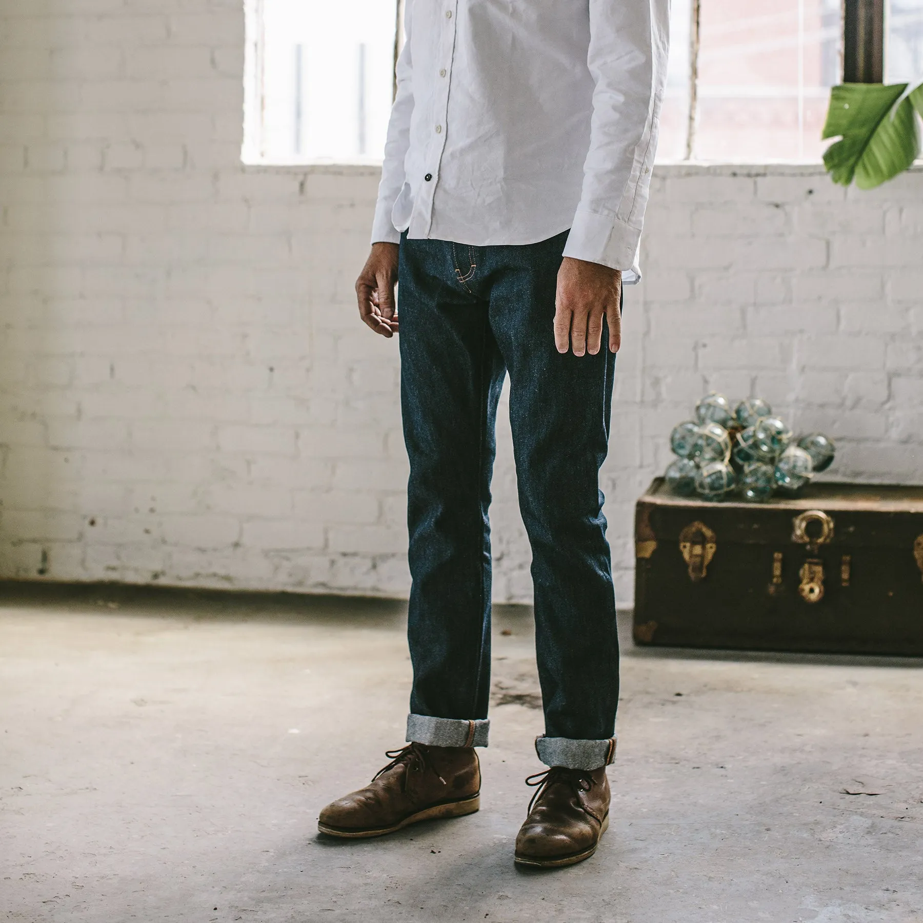 The Democratic Jean in Cone Mills Standard sold by Taylor Stitch product image thumbnail 4