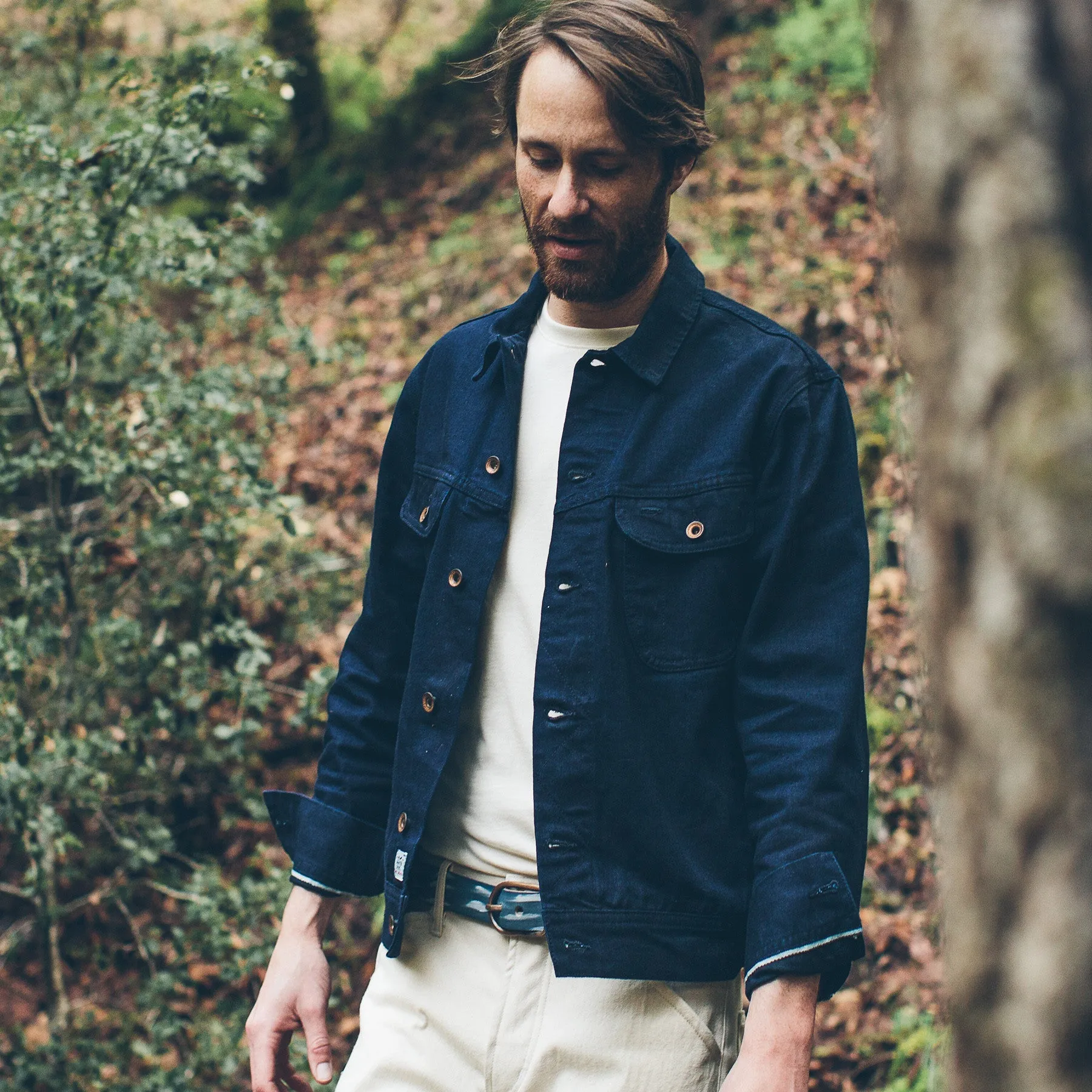 The Long Haul Jacket in Indigo Selvage Twill sold by Taylor Stitch product image thumbnail 4
