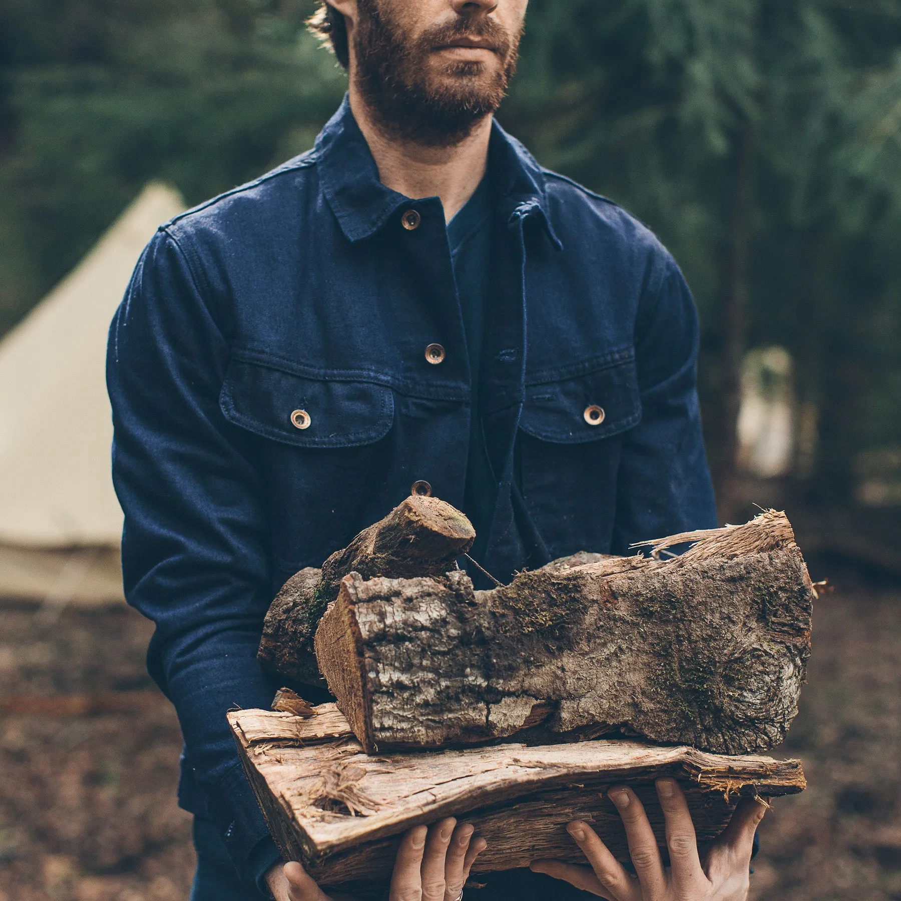 The Long Haul Jacket in Indigo Selvage Twill sold by Taylor Stitch product image thumbnail 2