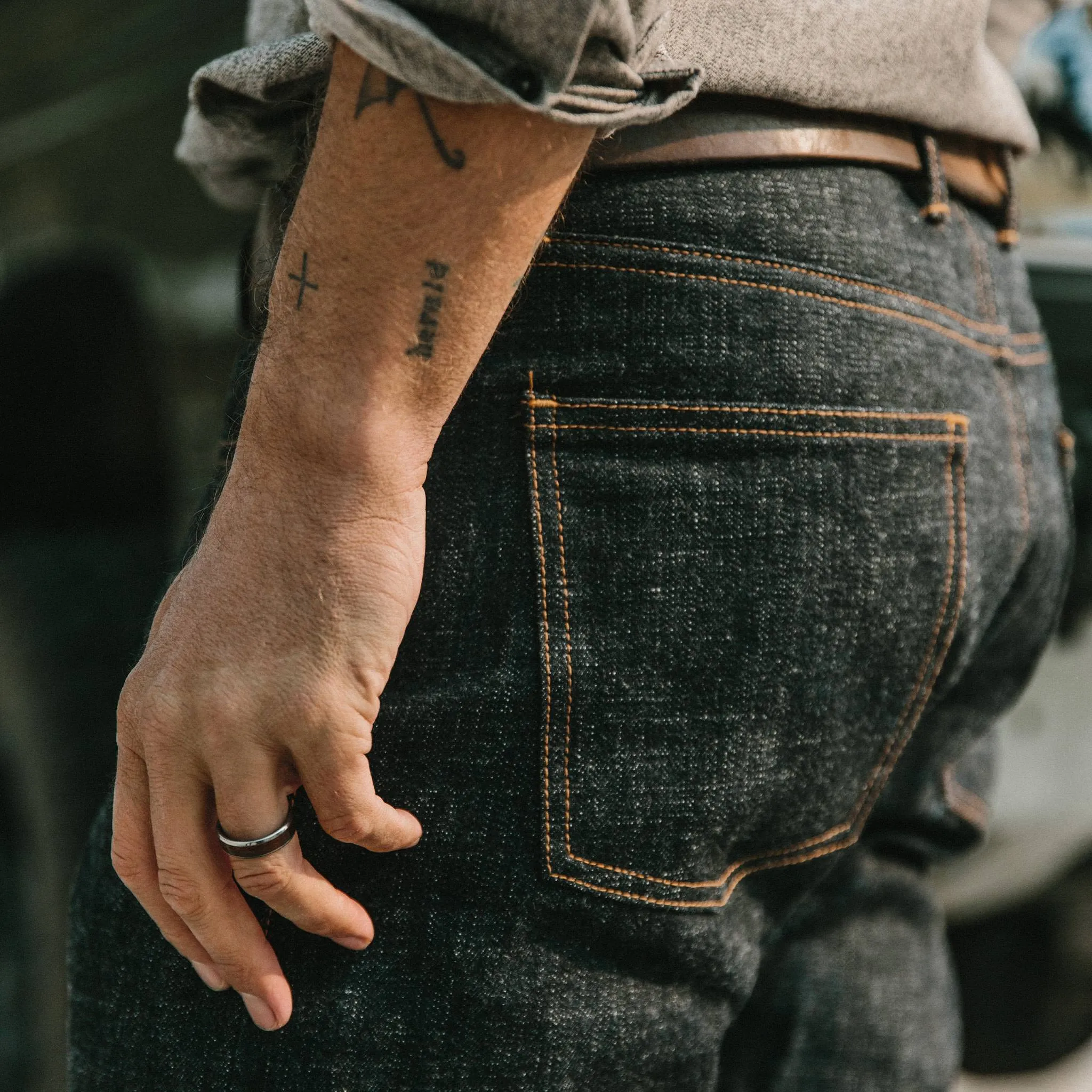 The Democratic Jean in Matsuba Selvage sold by Taylor Stitch product image thumbnail 4