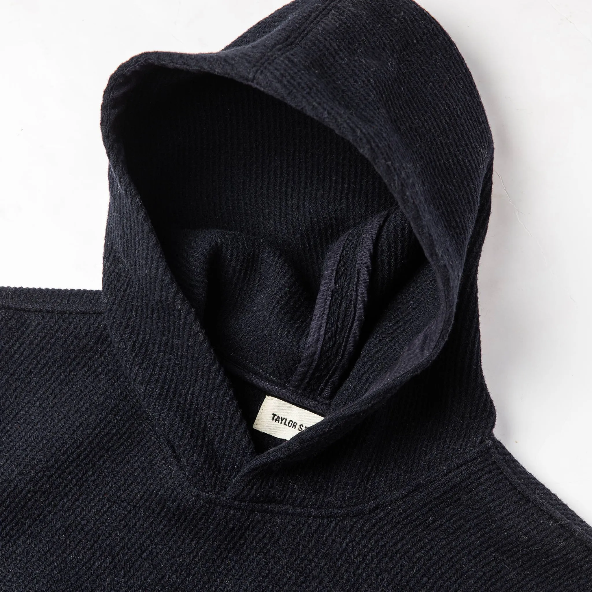 The Nomad Hoodie in Navy Twill sold by Taylor Stitch product image thumbnail 5