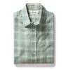 The California in Sea Moss Plaid sold by Taylor Stitch